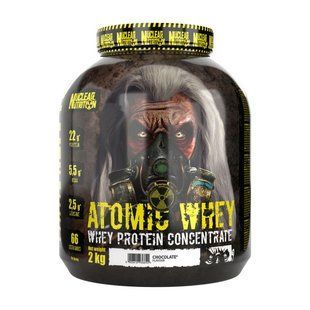 Nuclear Nutrition, Atomic Whey Protein Concentrate, 2 kg, coffee frappe