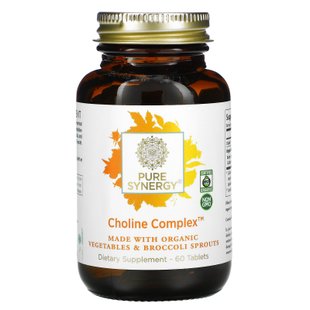 Холиновый комплекс, Choline Complex, Pure Synergy, 60 таблеток купить в Киеве и Украине