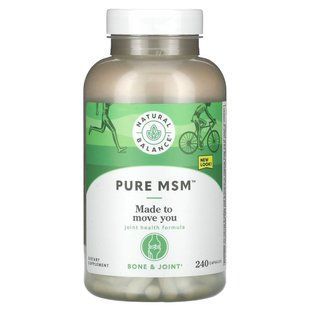 Natural Balance, Pure MSM, 240 Capsules купить в Киеве и Украине