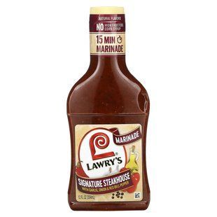 Lawry's, Marinade, Signature Steakhouse With Garlic, Onion & Red Bell Pepper, 12 fl oz (354 ml) купить в Киеве и Украине