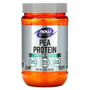 Гороховый белок натуральный без вкусовых добавок Now Foods (Pea Protein Powder Natural Unflavored) 340 г купить в Киеве и Украине