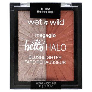 wet n wild, MegaGlo, Hello Halo Blushlighter, 1111564 Highlight Bling, 0.35 oz (10 g) купить в Киеве и Украине