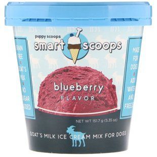 Мороженое из козьего молока для собак, вкус черники, Puppy Cake, 5,35 унций (151,7 г) купить в Киеве и Украине