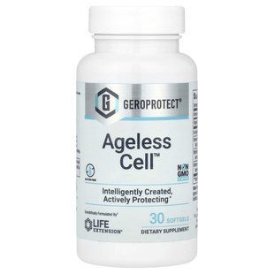 Клеточное омоложение и энергиия Life Extension (GeroProtect Ageless Cell) 30 капсул купить в Киеве и Украине