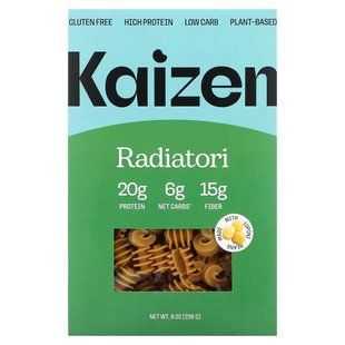 Kaizen, Radiatori, Gluten Free, High Protein, Low Carb, Plant-Based, 8 oz (226 g) купить в Киеве и Украине