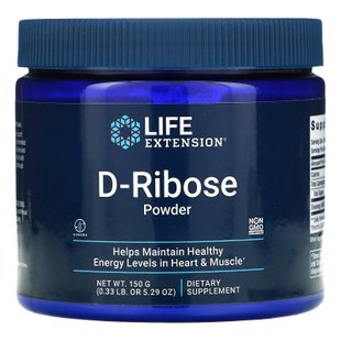 Порошок Д-Рибозы Life Extension (D-Ribose Powder) 150 г купить в Киеве и Украине