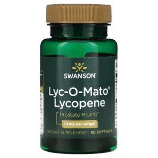 Ликопин, Lyc-O-Mato Lycopene, Swanson, 10 мг, 60 капсул купить в Киеве и Украине