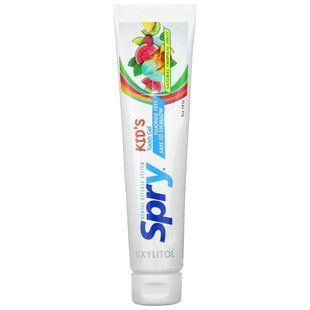 Childrens tooth gel, fluoride-free, natural tropical fruits, Xlear, 5 oz (141 g)