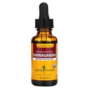 Ашвагандха без спирта Herb Pharm (Ashwagandha Alcohol-free) 30 мл купить в Киеве и Украине