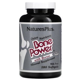 Комплекс для костей с бором Nature's Plus (Bone) 180 гелевых капсул купить в Киеве и Украине