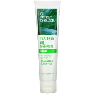 Зубная паста чайное дерево и фенхель Desert Essence (Toothpaste) 176 г купить в Киеве и Украине