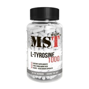 L-Tyrosine 1000 MST 90 vcaps купить в Киеве и Украине