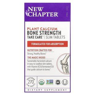 Комплекс для костей New Chapter (Bone Strength) 270 таблеток купить в Киеве и Украине