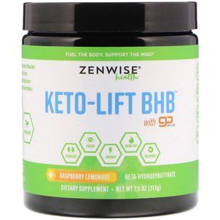 Beta-hydroxybutyrate, Raspberry Lemonade, Zenwise Health, 7.5 oz (213 g).