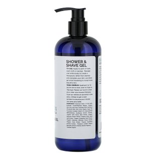 Гель для душа и бритья, эвкалипт, Shower & Shave Gel, Eucalyptus, Mill Creek Botanicals, 414 мл купить в Киеве и Украине