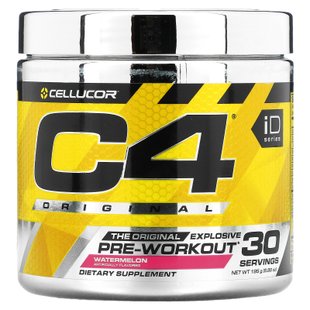 C4 Original для взрывной тренировки, перед тренировкой, арбуз, Cellucor, 6,3 унции (180 г) купить в Киеве и Украине