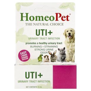 Средство для мочевыводящих путей HomeoPet (UTI+) 15 мл купить в Киеве и Украине