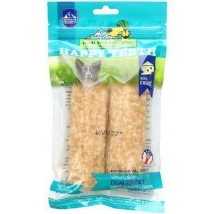 Himalayan Pet Supply, Chew Chew для гималайских собак, Happy Teeth, Dental, с сыром, 2 штуки, 4 унции (113,3 г) купить в Киеве и Украине