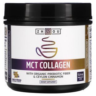 Коллаген Zhou Nutrition (MCT Collagen) со вкусом ванили 379 г купить в Киеве и Украине