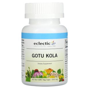 Готу кола Eclectic Institute (Gotu Kola) 200 мг 90 капсул купить в Киеве и Украине