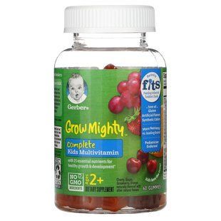 Complete Kids Multivitamin, Ages 2+, Grow Mighty, 60 Chewable Gummies