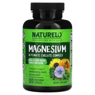 Magnesium with Organic Veggies & Seeds 200 mg 120 capsules