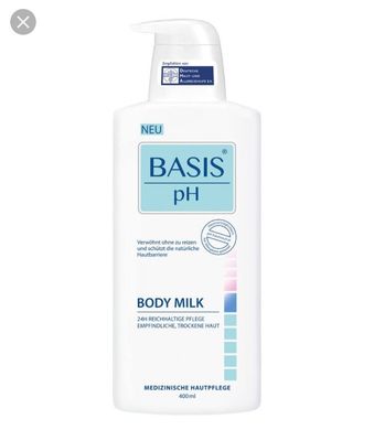 Молочко для тела, Basis PH body milk, Nivea, 400 мл
