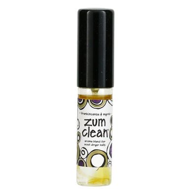 ZUM, Zum Clean, кульки для сушіння вовни із сумішшю ароматів, ладаном та миррою, 4 штуки