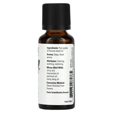 Эфирное масло нероли Now Foods (Essential Oils Neroli) 30 мл купить в Киеве и Украине