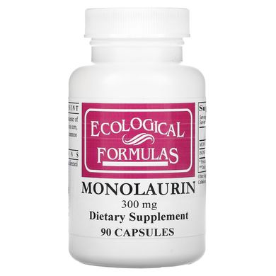 Монолаурін, Cardiovascular Research Ltd, 300 мг, 90 капсул