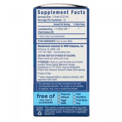 Drops with probiotics, 15 day course, for newborns, Mommys Bliss, 0.2 fluid ounces (6 ml)