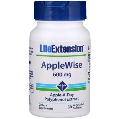 Поліфеноли яблучні Life Extension (AppleWise Polyphenol) 600 мг 30 капсул