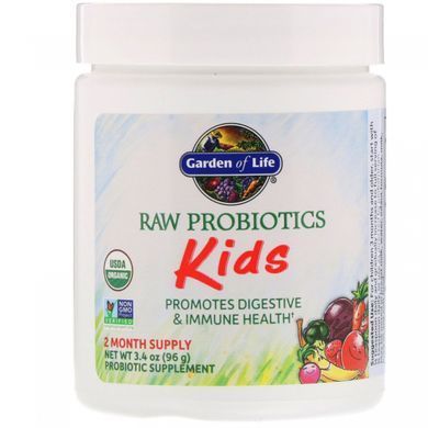 Garden of Life, Raw Probiotics, for Kids, 3.4 ounces (96 g)