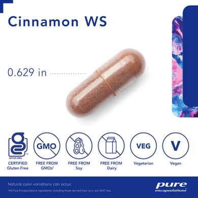 Корица Pure Encapsulations (Cinnamon WS) 120 капсул купить в Киеве и Украине