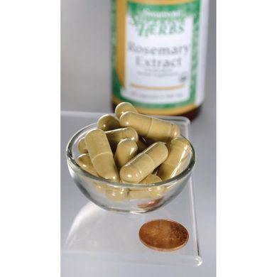 Экстракт Розмарина Swanson (Rosemary Extract) 500 мг 60 капсул купить в Киеве и Украине