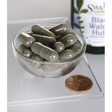 Скорлупа Черного ореха Swanson (Black Walnut Hulls) 500 мг 60 капсул купить в Киеве и Украине