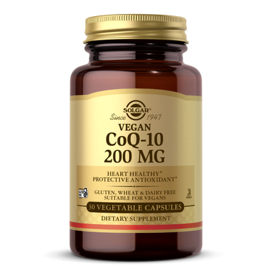 Коензим Q10 Solgar (CoQ10) 200 мг 30 капсул