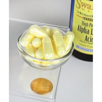 Альфа-липоевая кислота Swanson (Alpha Lipoic Acid) 600 мг 60 капсул купить в Киеве и Украине