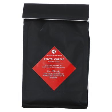 Organic Centri Coffee, Brazil, Whole Bean, Milk Chocolate + Almond, Cafe Altura, 340 g.