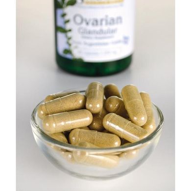 Сырой яичниковый железистый, Raw Ovarian Glandular, Swanson, 250 мг, 60 капсул купить в Киеве и Украине