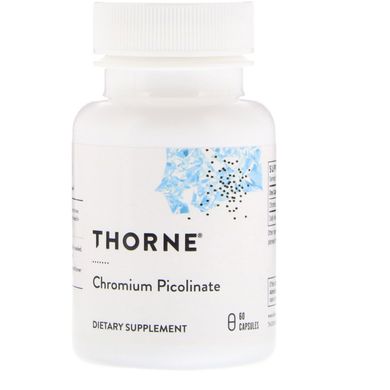 Піколинат хрому Thorne Research (Chromium Picolinate) 60 капсул