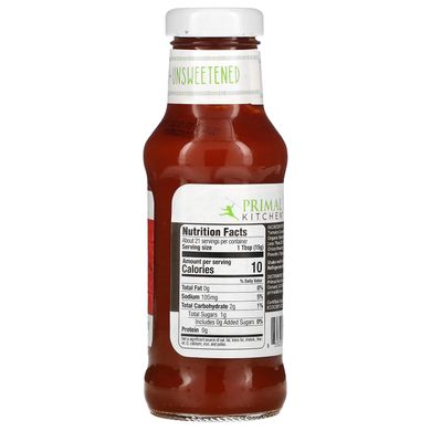 Primal Kitchen, Органічний кетчуп, без цукру, 11,3 унції (320 г)