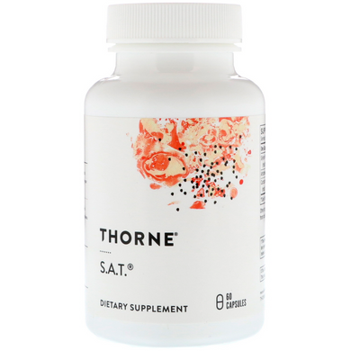 Витамины для поддержки печени Thorne Research (S.A.T.) 60 капсул купить в Киеве и Украине