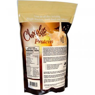 Chocolate protein shake French vanilla