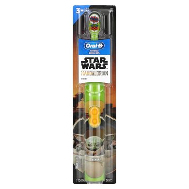 Oral-B, Battery Toothbrush, Soft, 3+ Yrs, Star Wars The Mandalorian, 1 Toothbrush