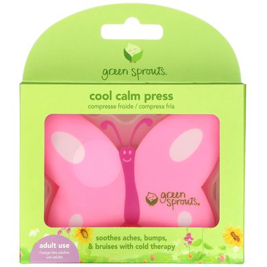 Green Sprouts, Cool Calm Press, для дорослих, рожевий, 1 штука