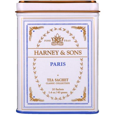 Чай «Париж» Harney & Sons (Tea) 20 пакетов 40 г купить в Киеве и Украине