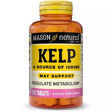 Ламинария Mason Natural (Kelp) 250 таблеток купить в Киеве и Украине