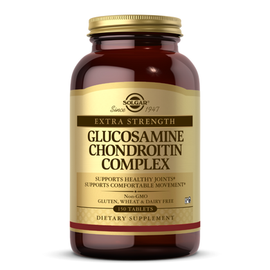 Глюкозамін Хондроїтин Solgar (Glucosamine Chondroitin Complex Extra Strength) 150 таблеток