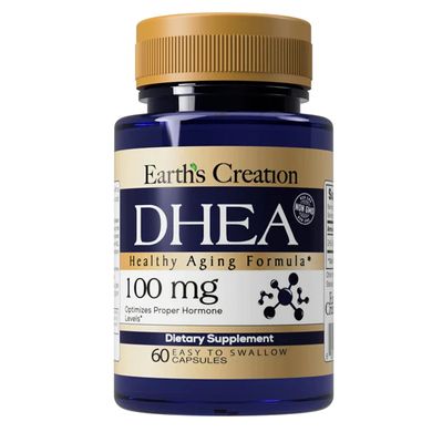 ДГЕА Earth`s Creation (DHEA) 100 мг 60 капсул